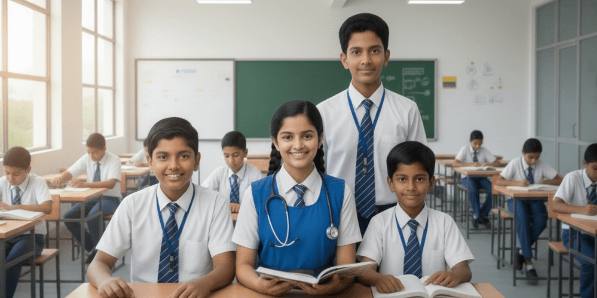 Students in Focused Learning Environment