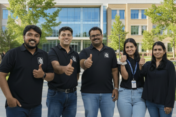 Students in a focused learning environment